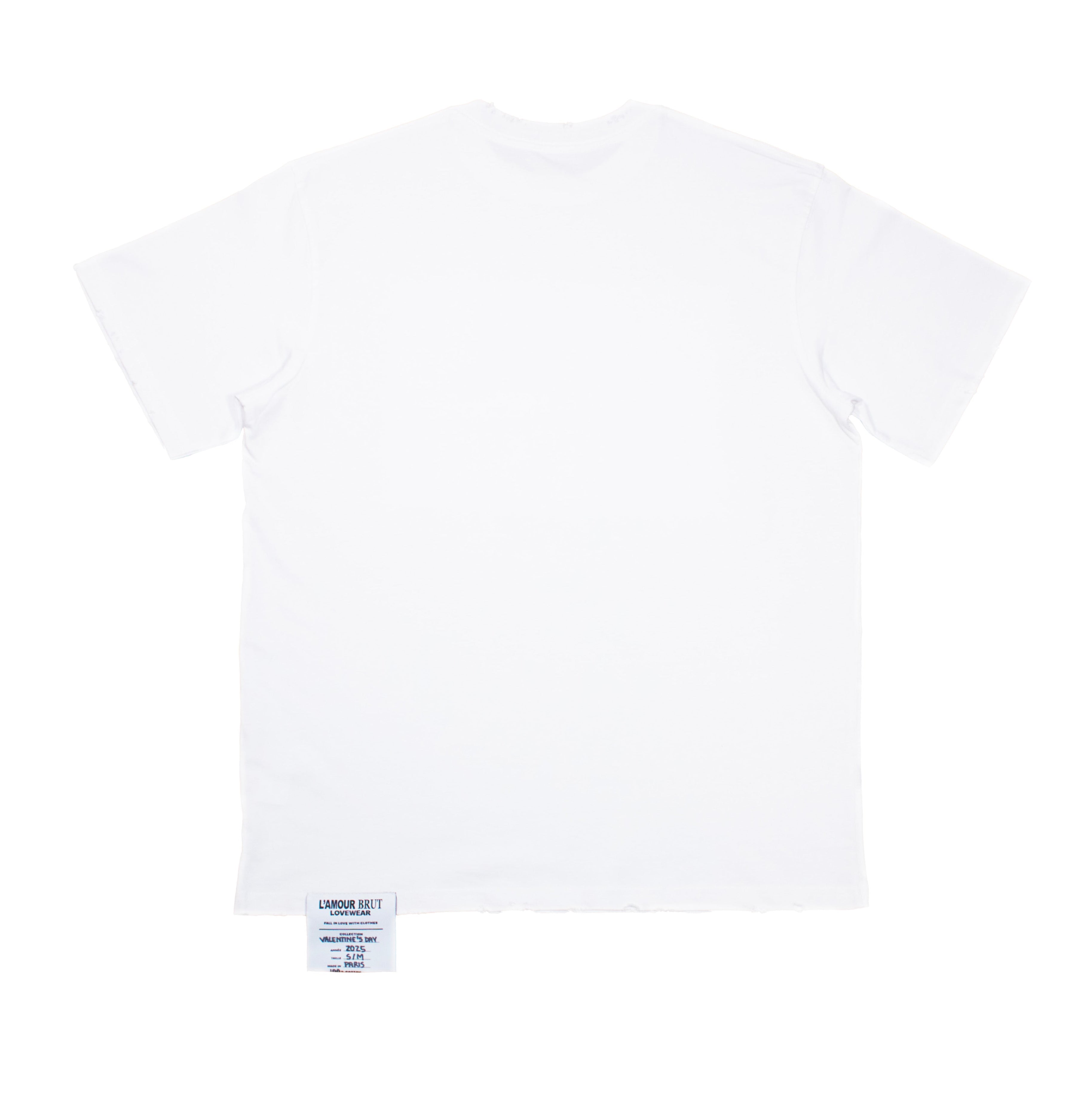 T-SHIRT I LOVE L'AMOUR BRUT