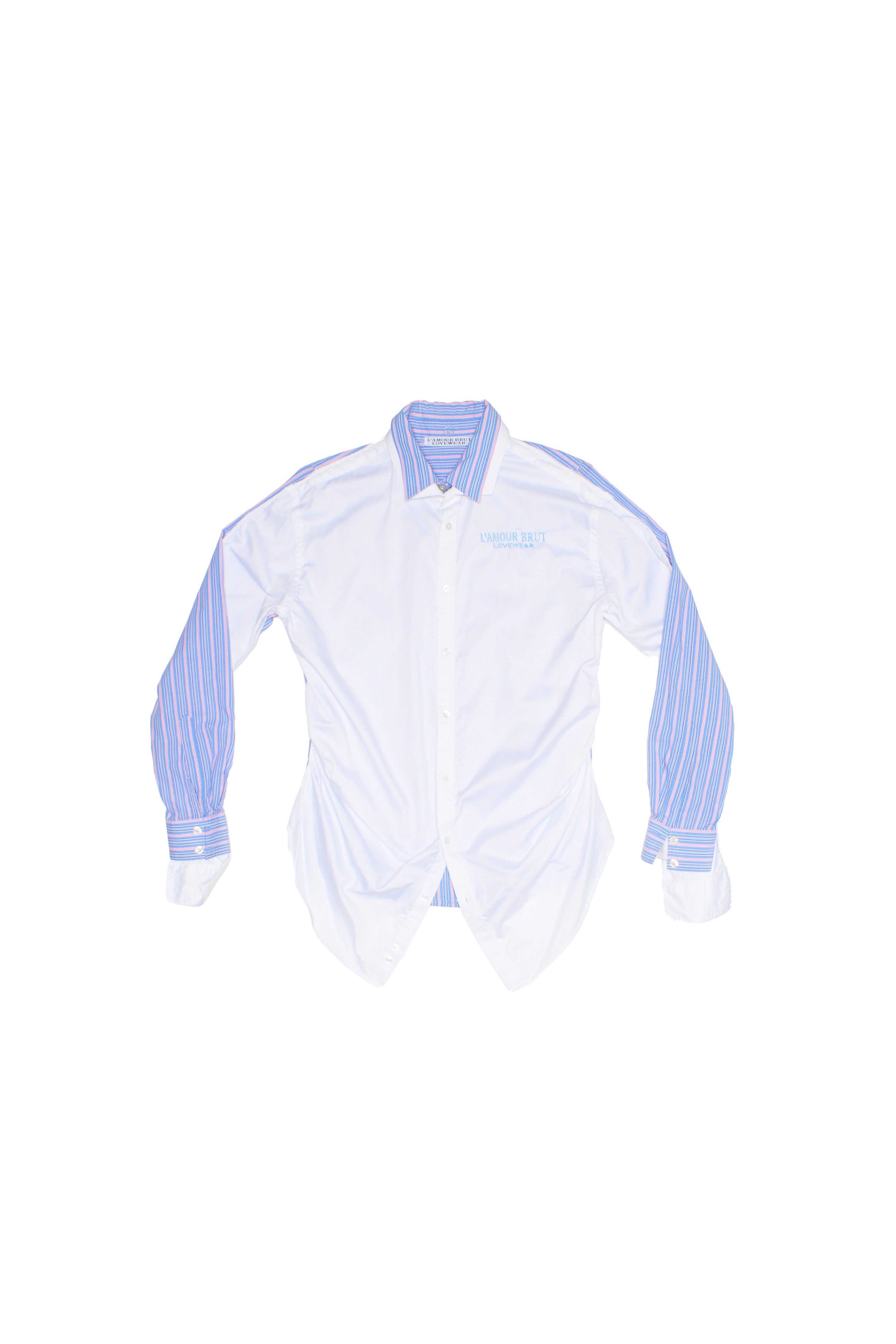 CHEMISE DOUBLE POPELINE FIT SMALL