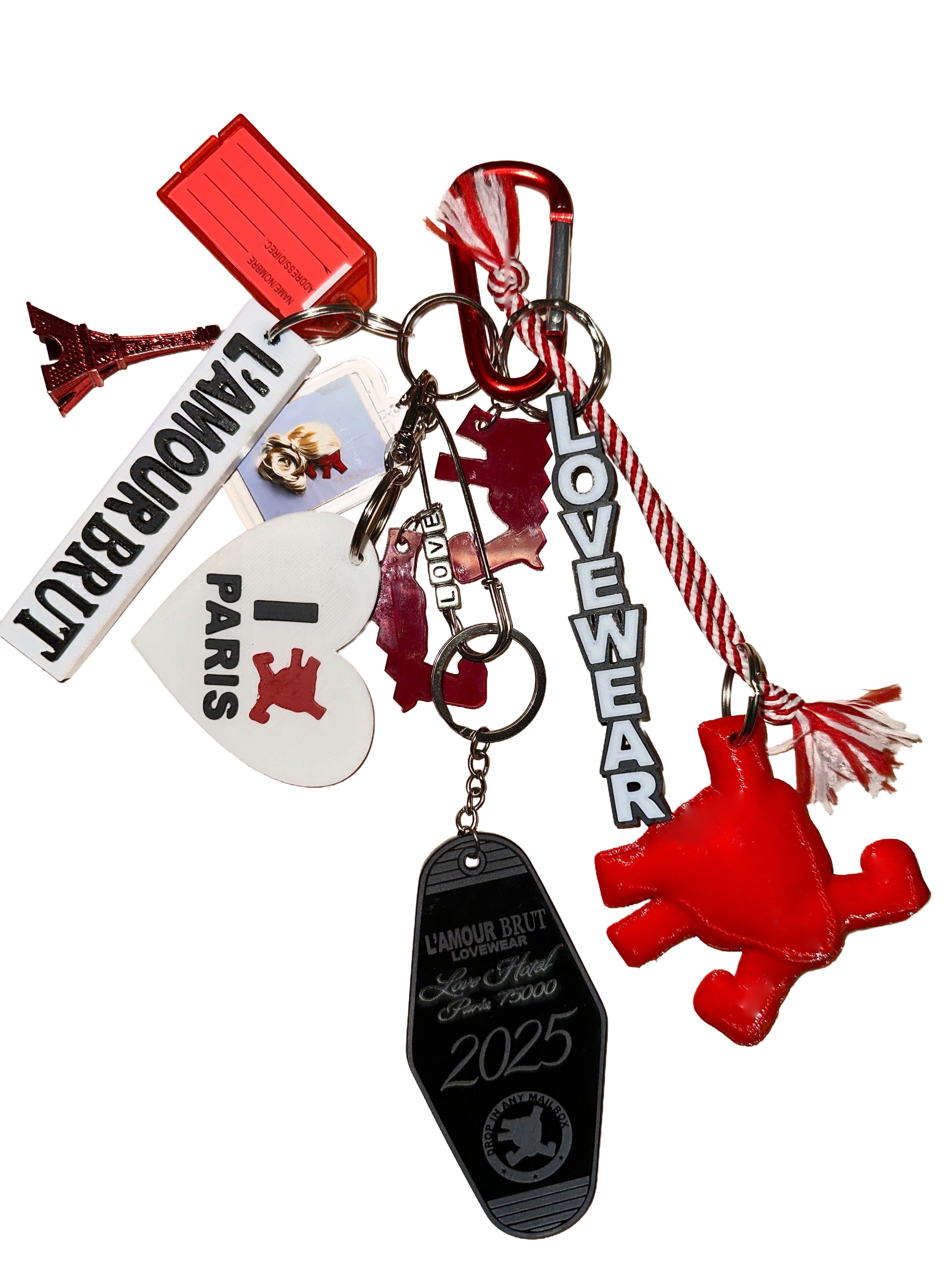 ELEVEN ICONS KEYRING