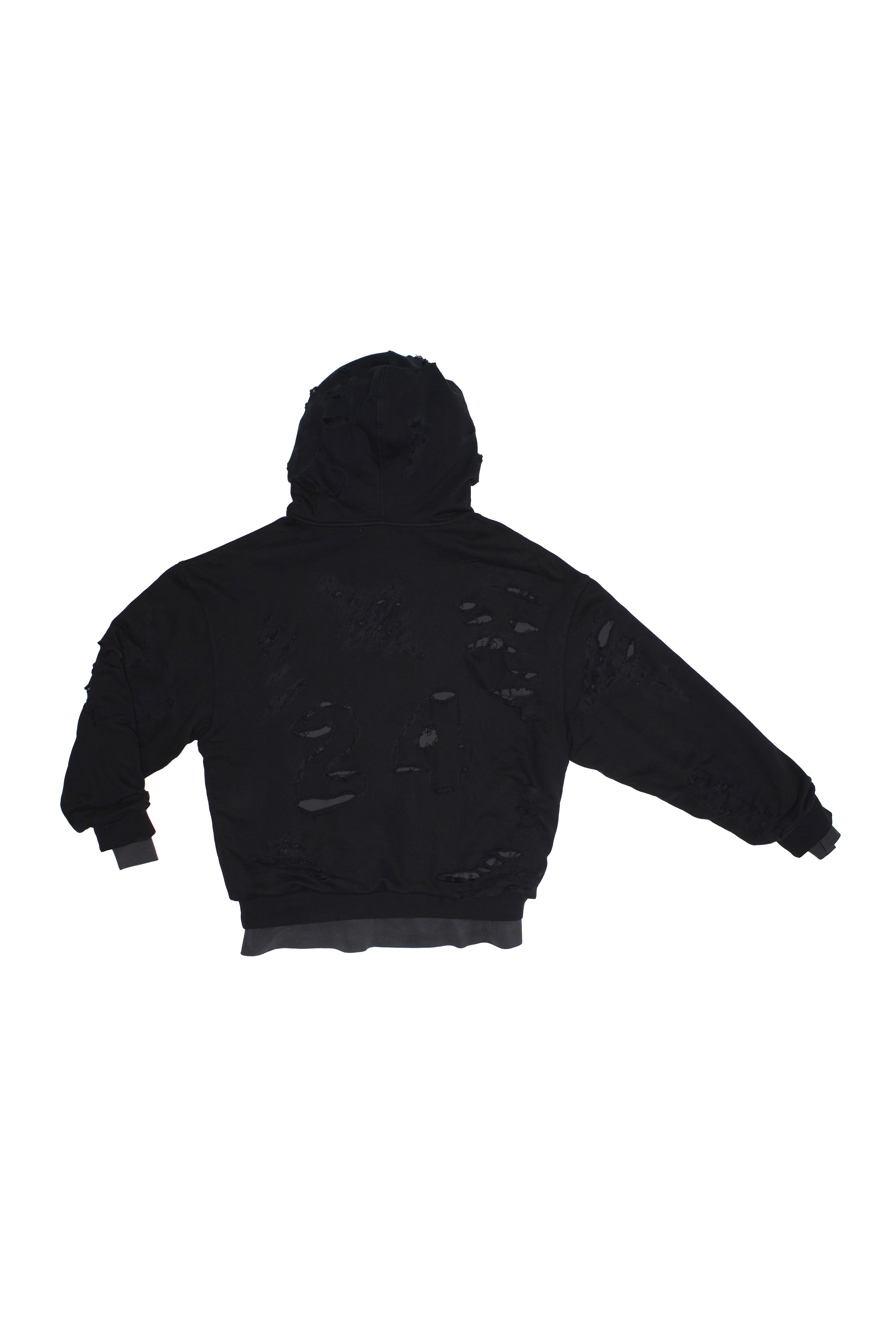 HOODIE DOUBLE DESTROY FIT OVERSIZE