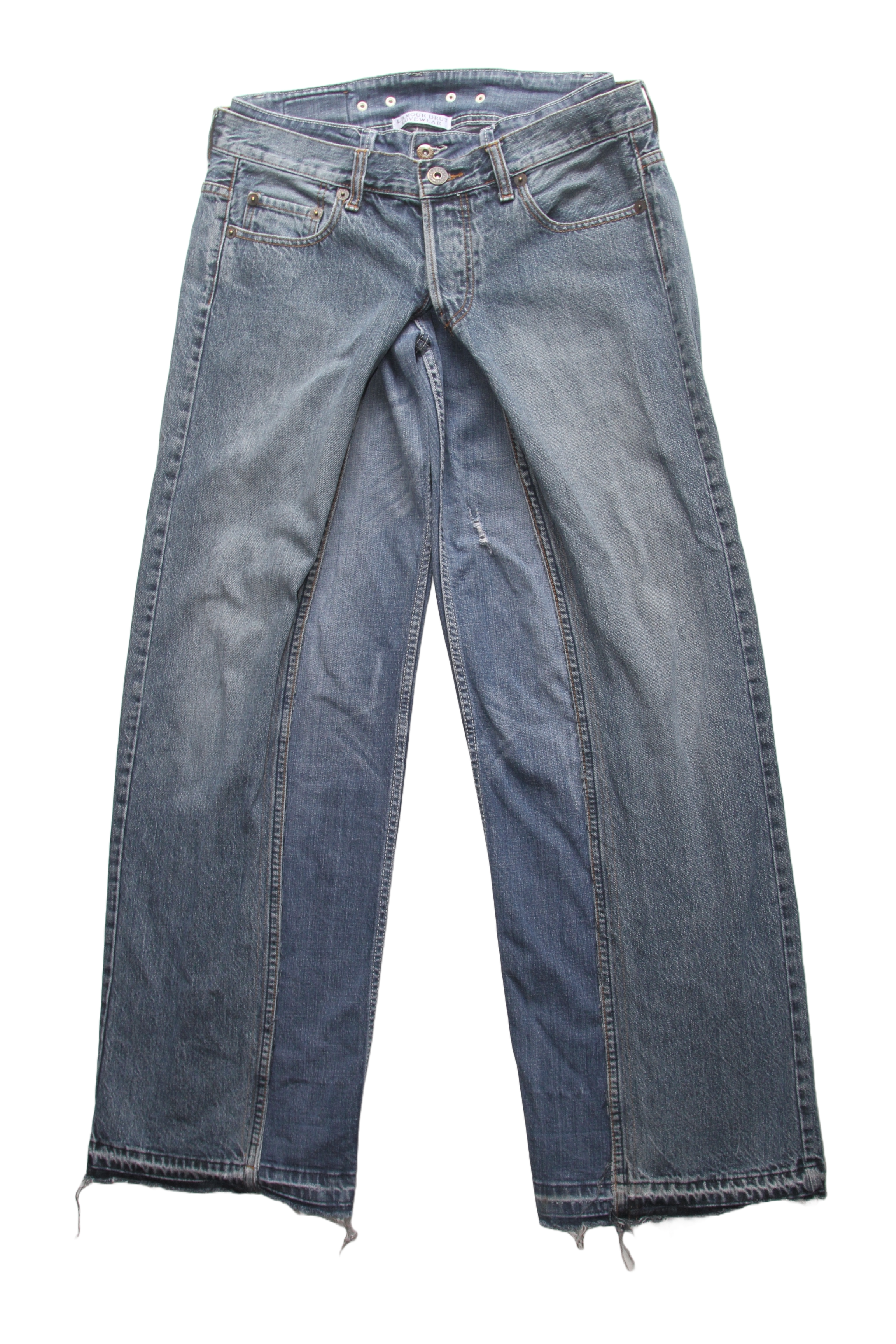 JEAN LARGE DOUBLE DENIM