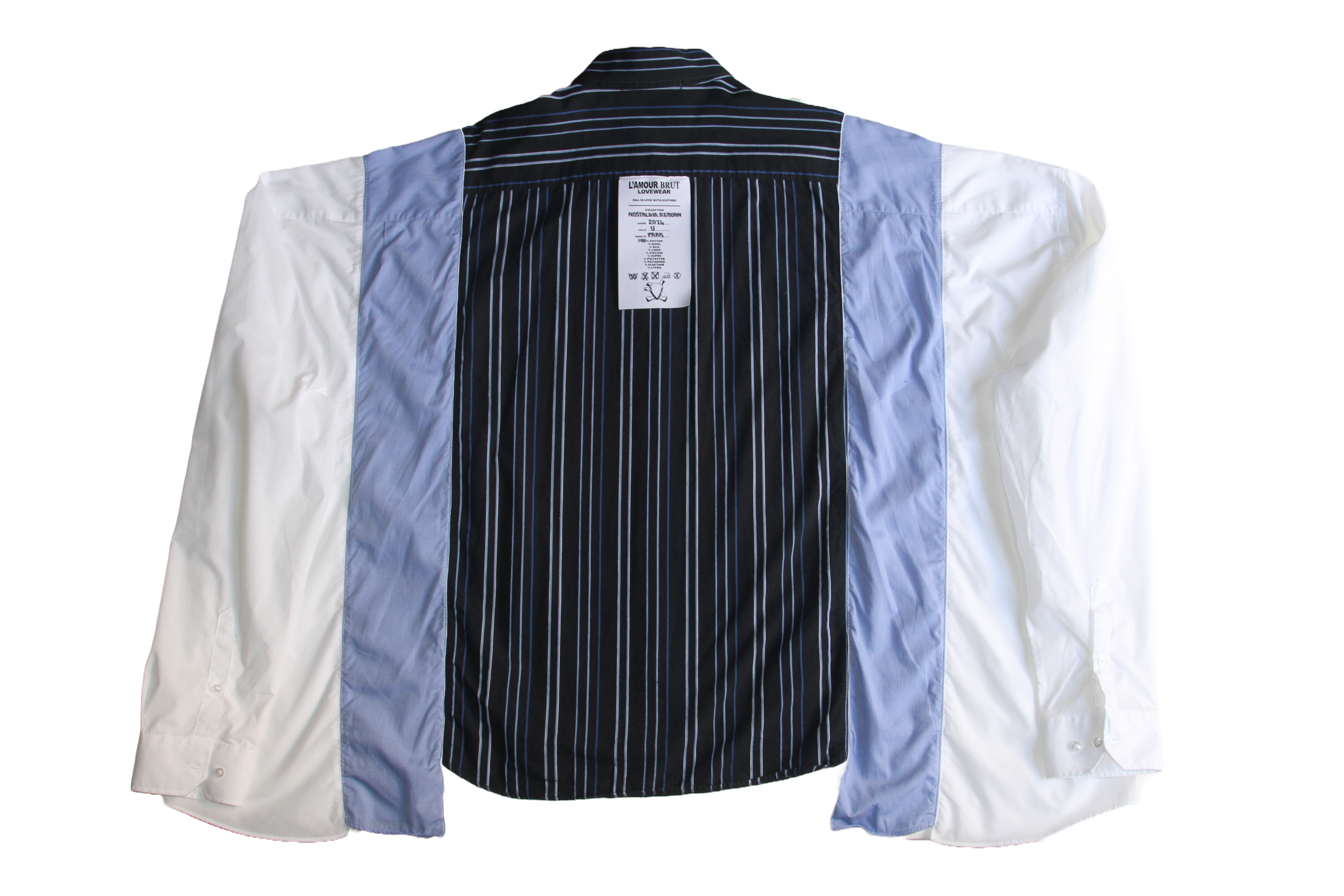 CHEMISE POPELINE CASUAL BLUES