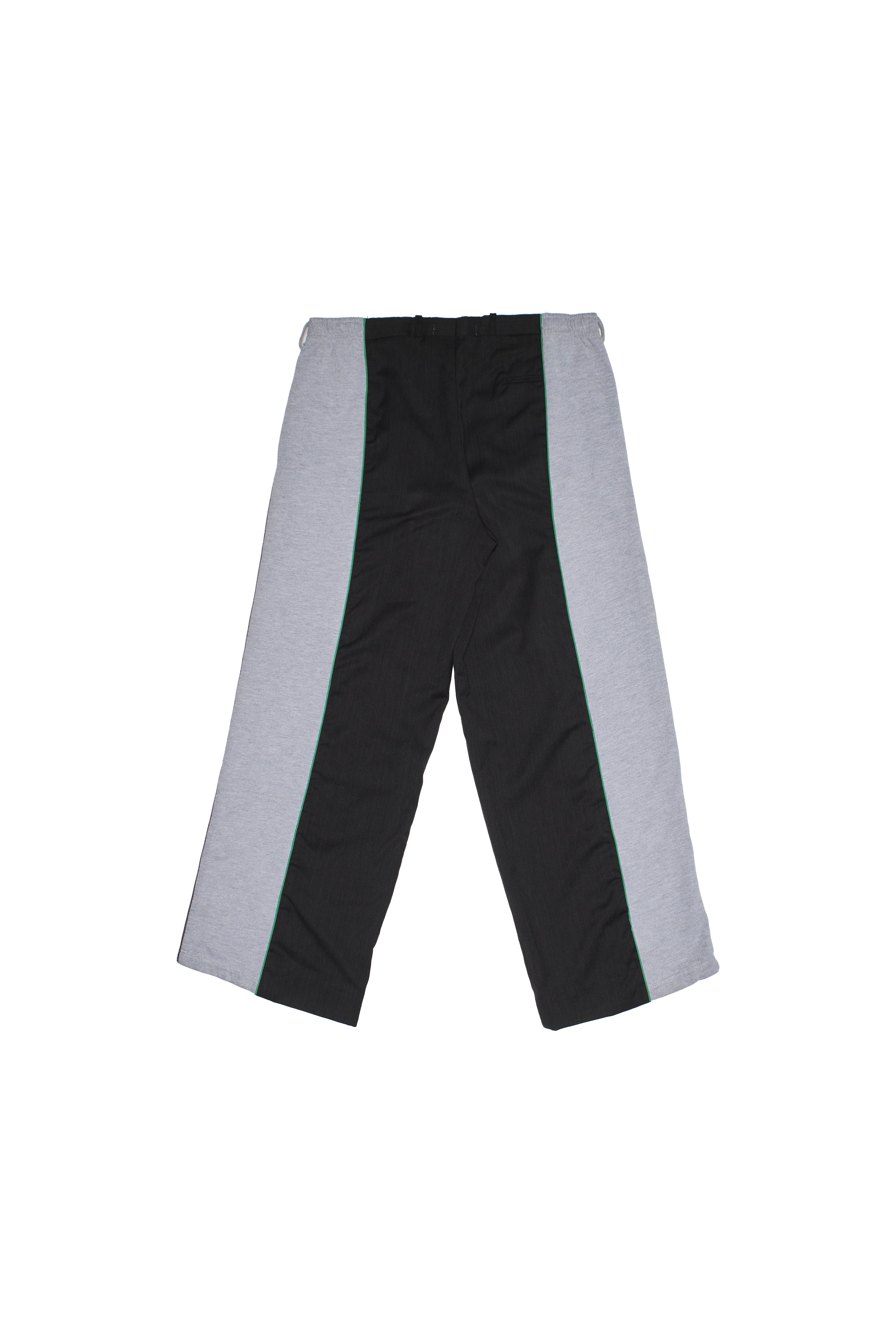 TAILORED JOGGING PANTS HALF-HALF FLEECE