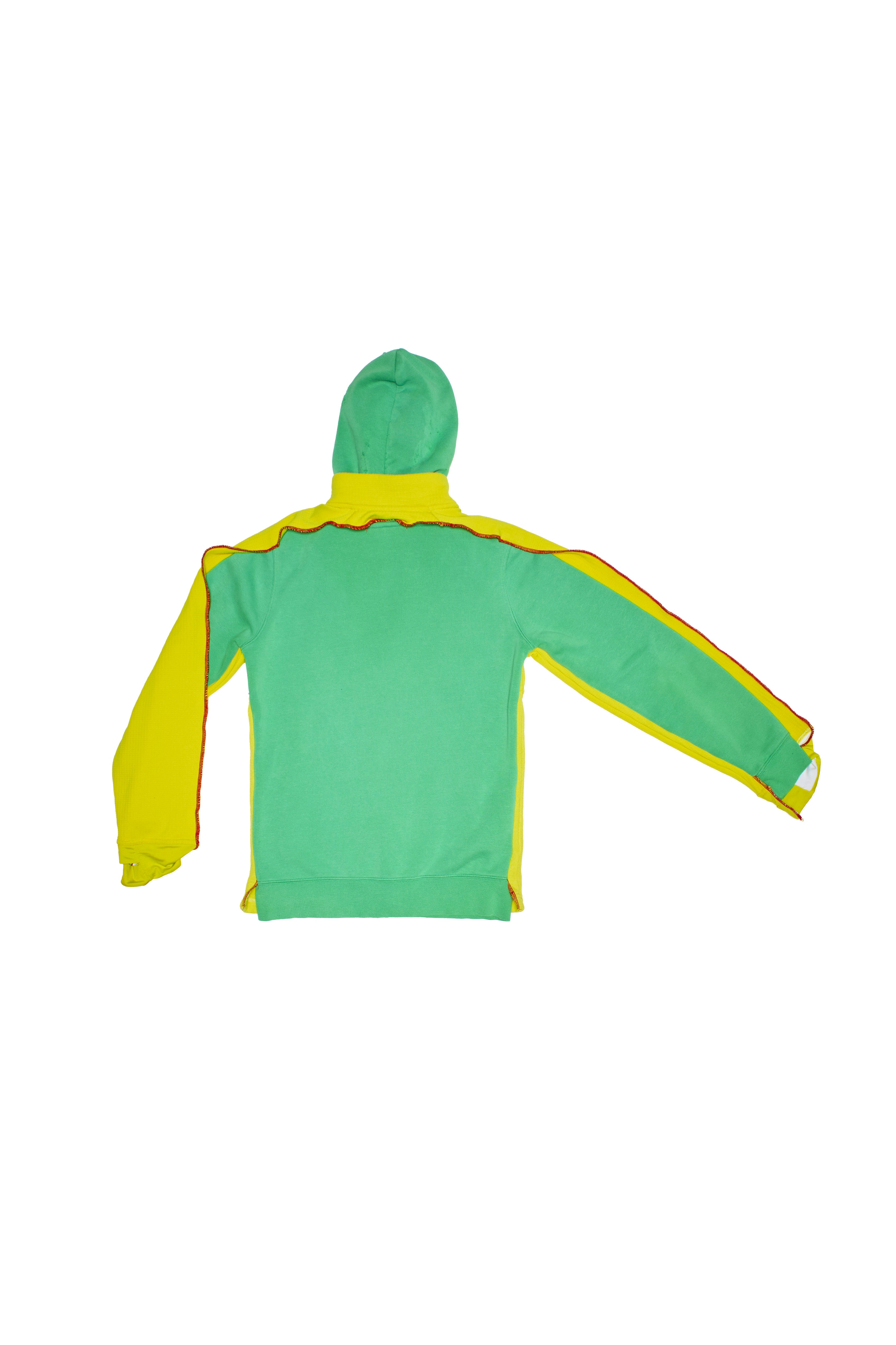 BRAZIL DOUBLE ZIP HOODIE